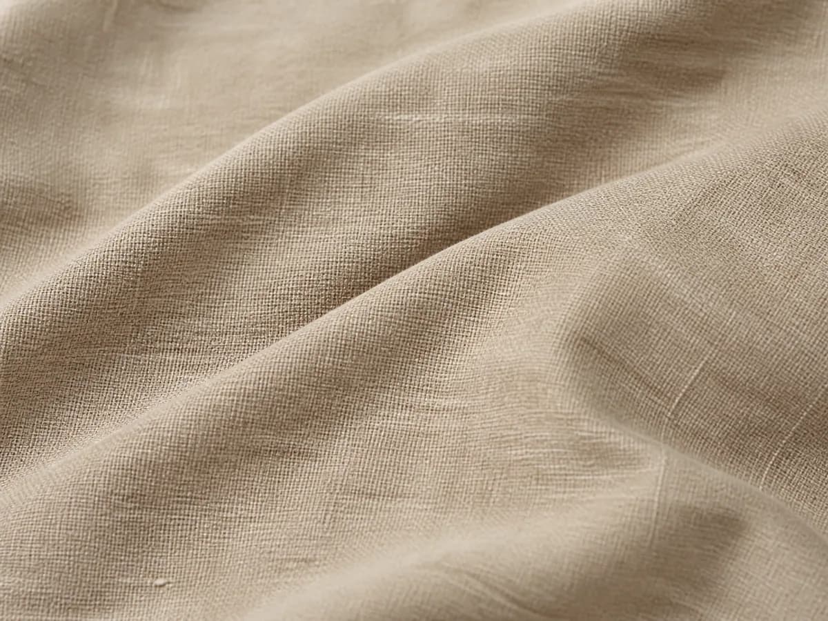 Linen Blend fabric texture